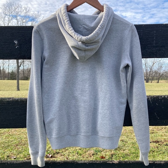 Hollister Men's Grey Hoodie Sweater - Picture 4 of 8